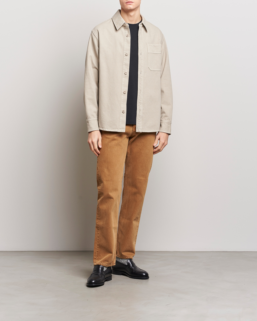 Herren | Hemden | A.P.C. | Basile Denim Overshirt Taupe
