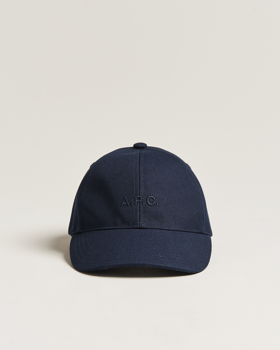 Herren | A.P.C. Charlie Baseball Cap Dark Navy | A.P.C. | Charlie Baseball Cap Dark Navy