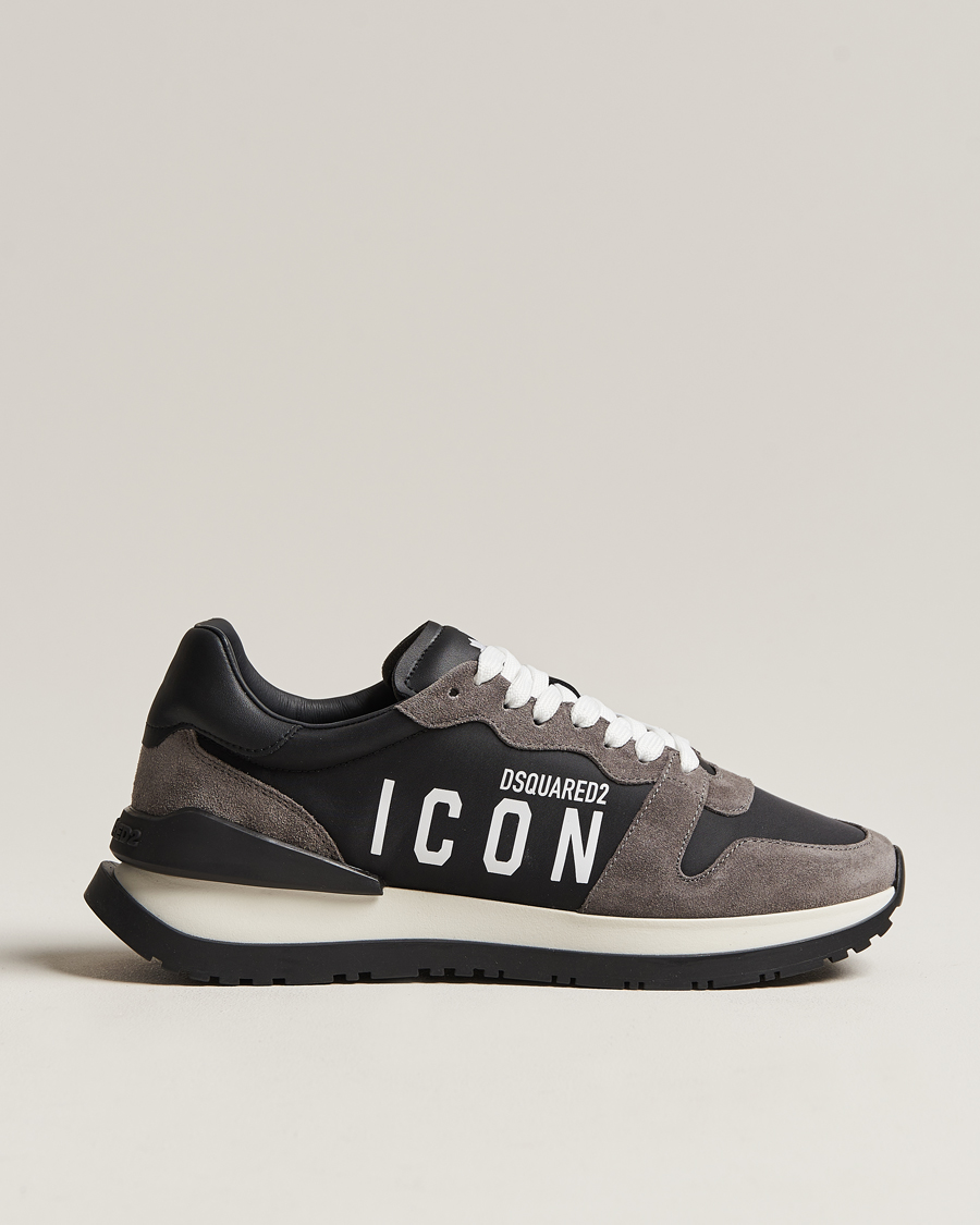 Herren | Dsquared2 Icon Run DS2 Sneaker Black | Dsquared2 | Icon Run DS2 Sneaker Black