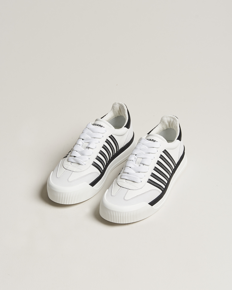 Herren | Weiße Sneakers | Dsquared2 | New Jersey Leather Sneaker White
