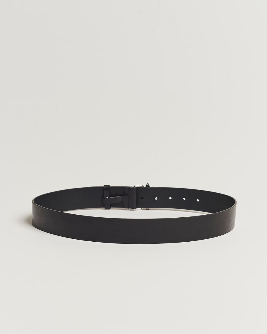 Herren | Dsquared2 Leaf Plaque Belt Black | Dsquared2 | Leaf Plaque Belt Black