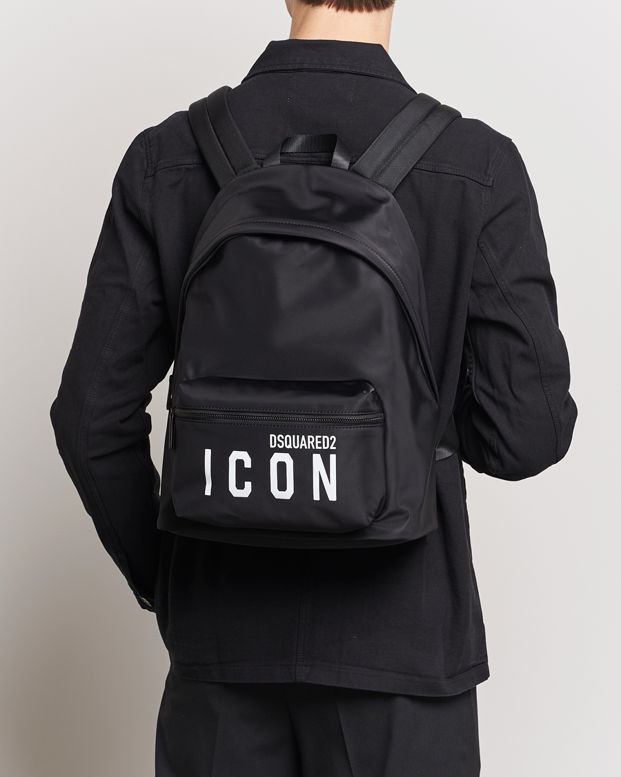Herren | Dsquared2 | Dsquared2 | Be Icon Backpack Black