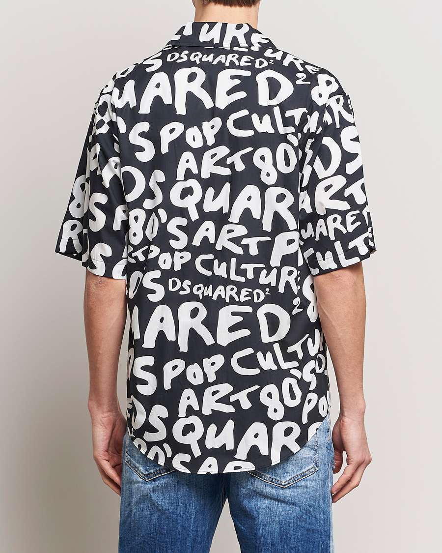 Herren | Hemden | Dsquared2 | Pop 80's Bowling Shirt Black
