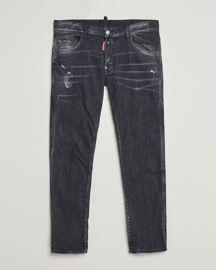 Herren | Jeans | Dsquared2 | Skater Jeans Washed Black