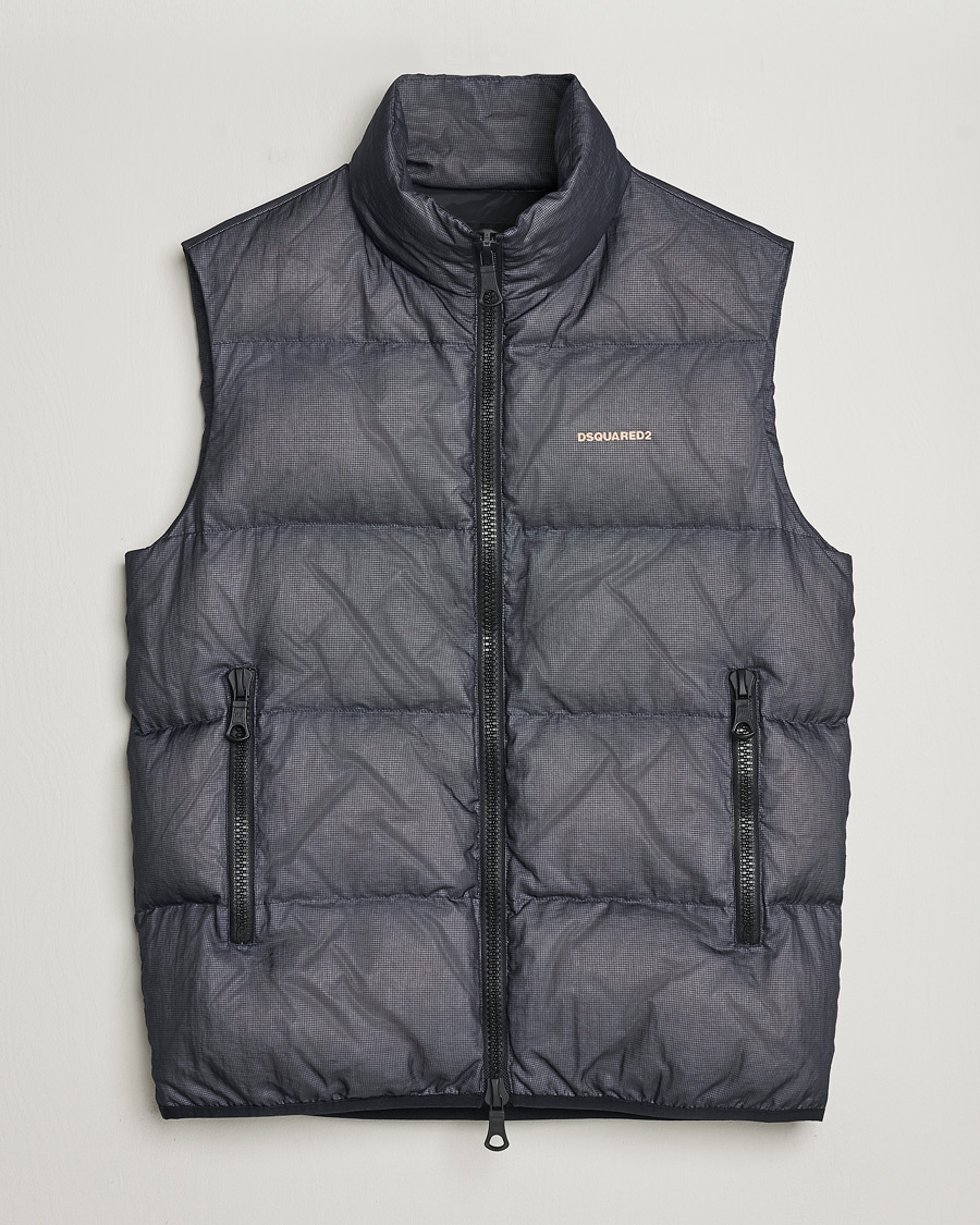 Herren | Jacken | Dsquared2 | 3D Ripstop Puffer Vest Navy
