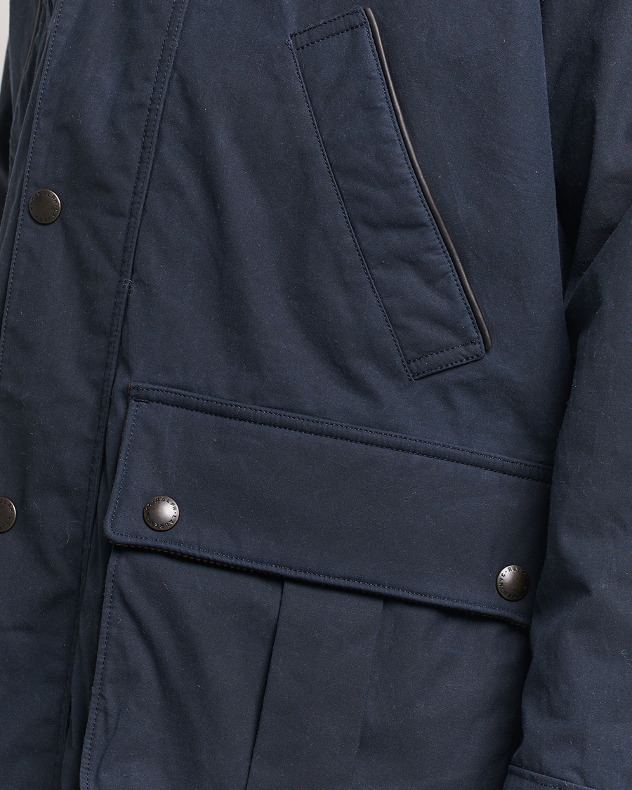 Herren | Jacken | Polo Ralph Lauren | Waxed Cotton Field Jacket Navy