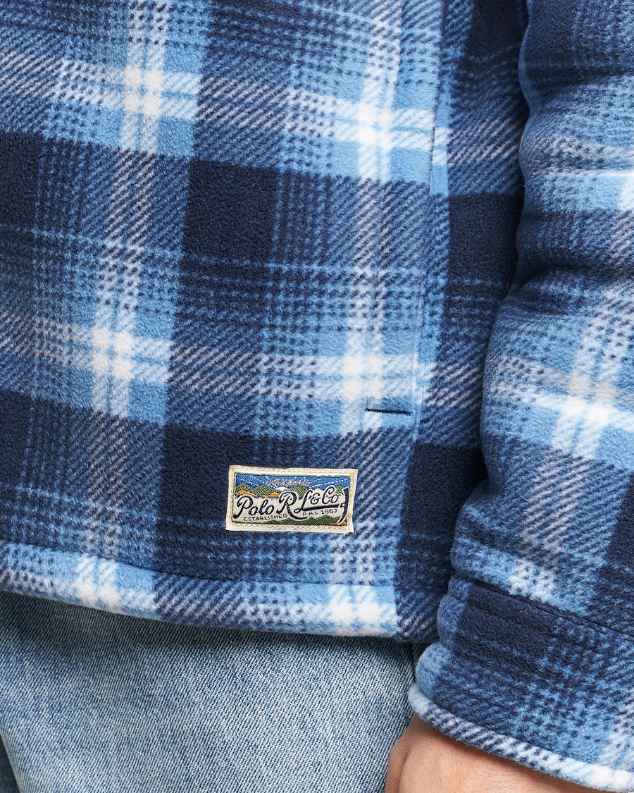 Herren | Jacken | Polo Ralph Lauren | Magic Fleece Outdoor Shirt Jacket Ombre Blue