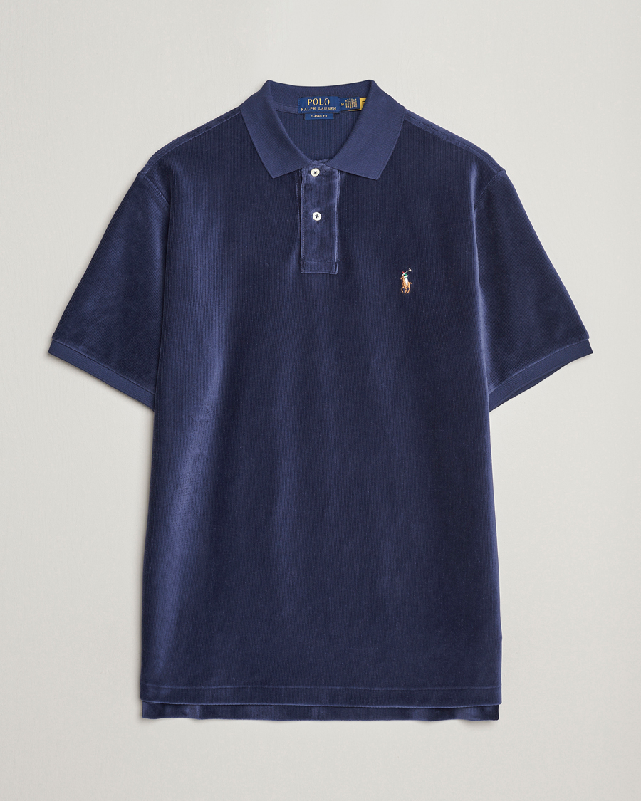 Herren | Poloshirts | Polo Ralph Lauren | Corduroy Polo Newport Navy