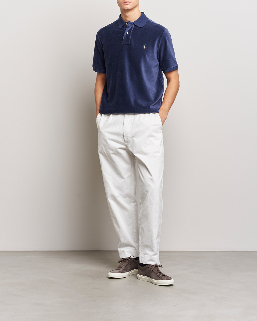 Herren | Poloshirts | Polo Ralph Lauren | Corduroy Polo Newport Navy