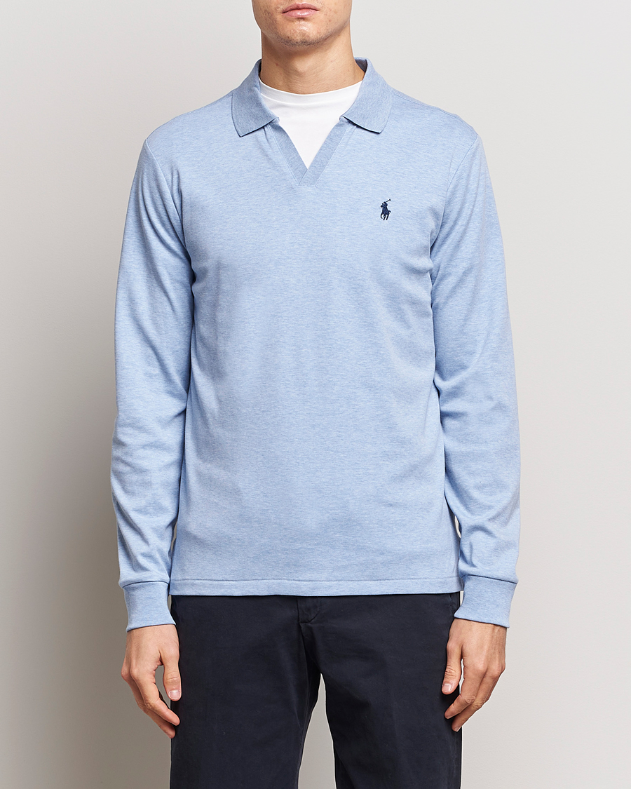 Herren | Langarm-Poloshirts | Polo Ralph Lauren | Long Sleeve Polo Shirt Isle Heather
