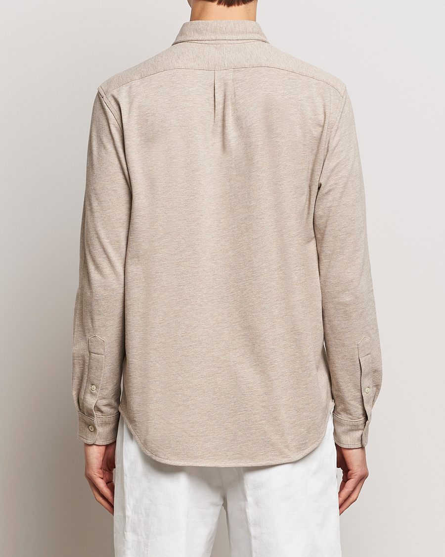 Herren | Hemden | Polo Ralph Lauren | Featherweight Mesh Shirt Tuscan Beige Heather