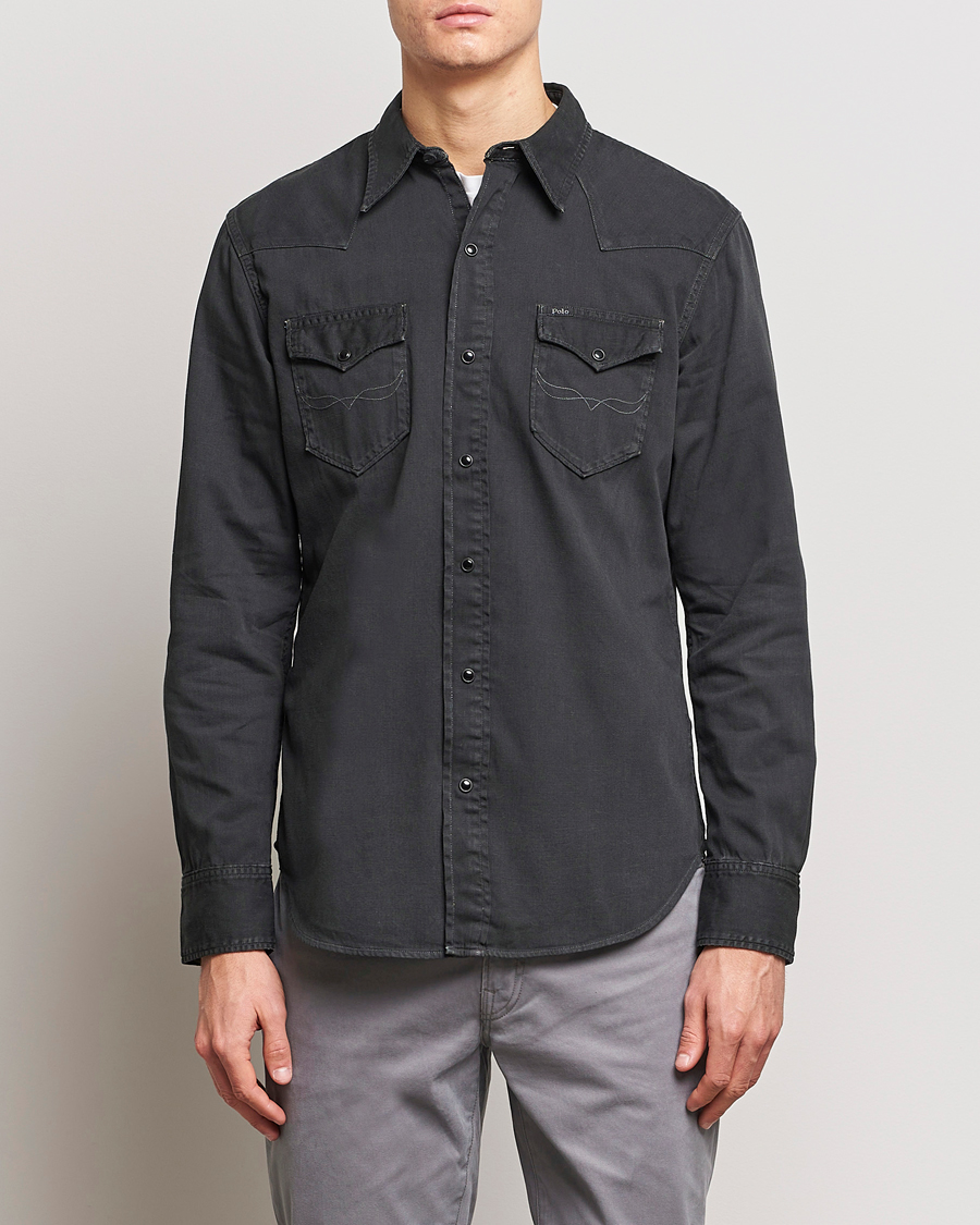 Herren | Jeanshemden | Polo Ralph Lauren | Western Denim Shirt Black