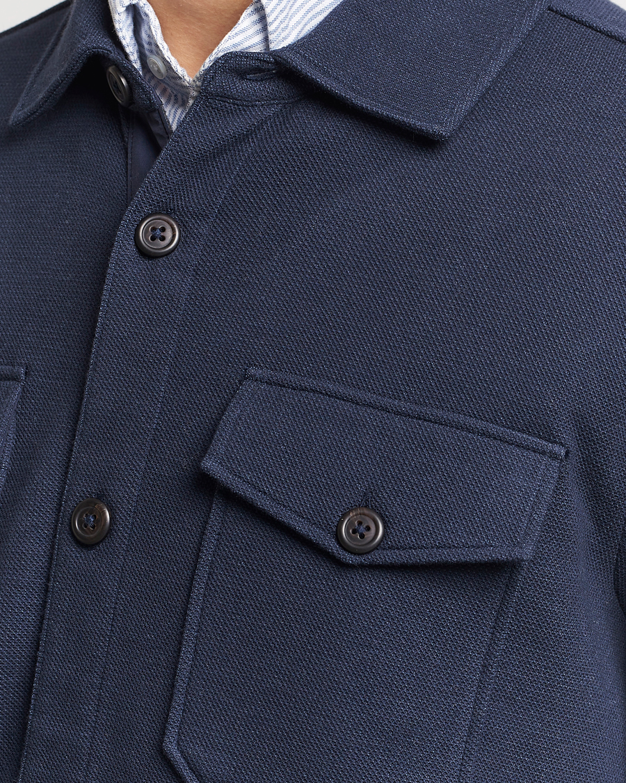 Herren | Hemden | Polo Ralph Lauren | Double Knit Jacquard Overshirt Aviator Navy
