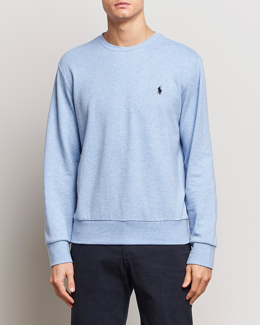 Herren | Pullover | Polo Ralph Lauren | Double Knitted Jersey Sweatshirt Isle Heather
