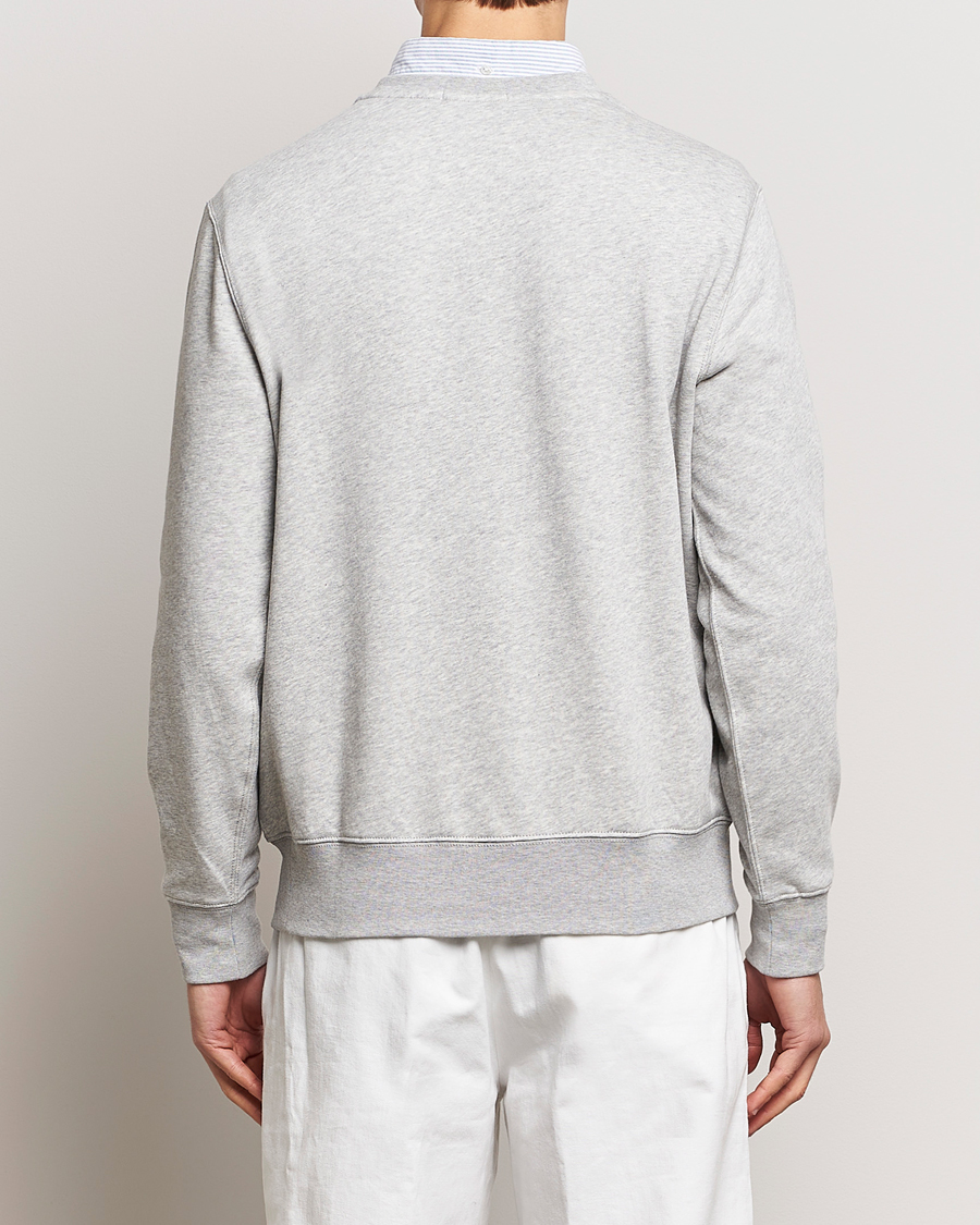 Herren | Pullover | Polo Ralph Lauren | Printed Bear Crew Neck Sweatshirt Andover Heather