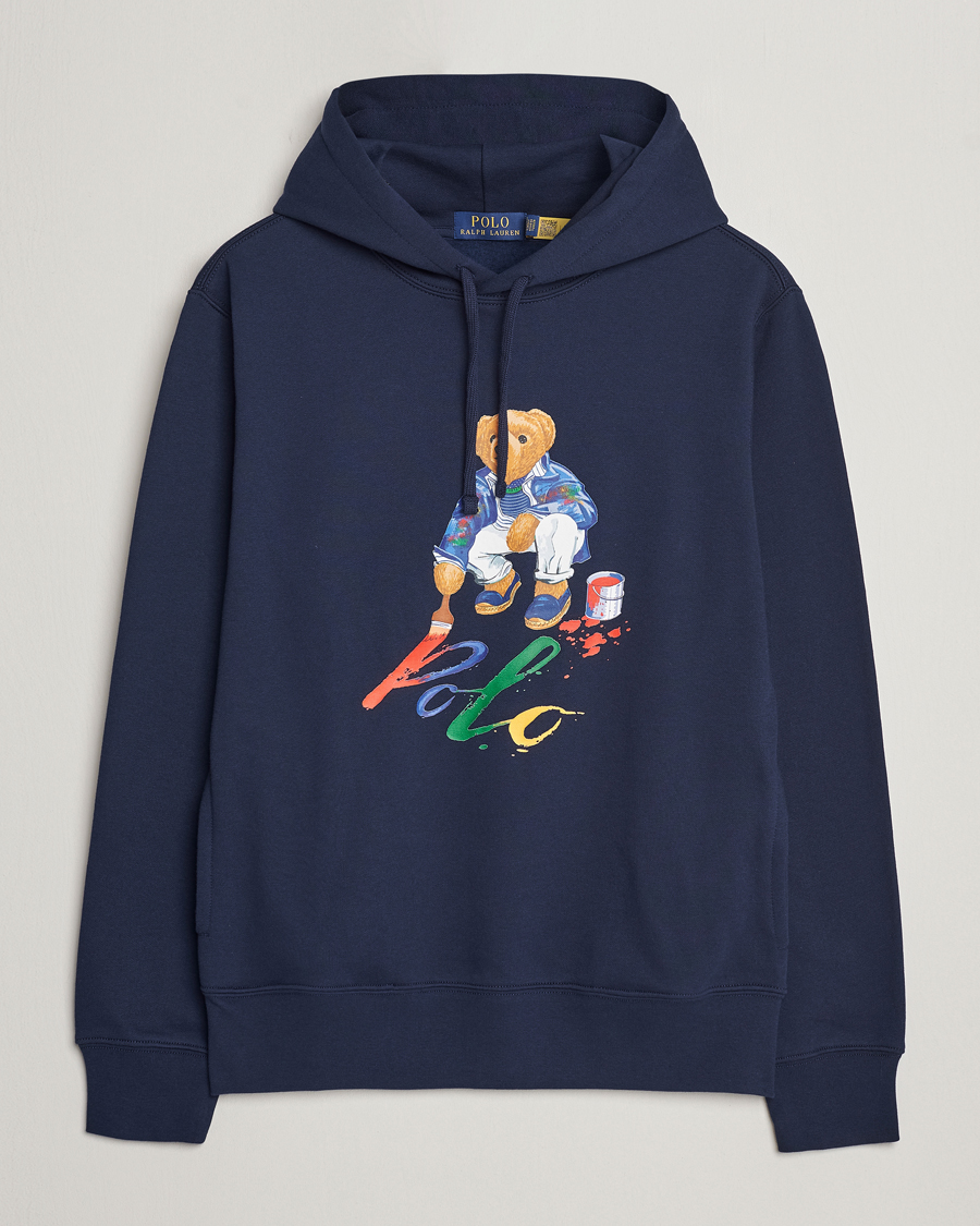 Herren | Pullover | Polo Ralph Lauren | Printed Bear Hoodie Cruise Navy