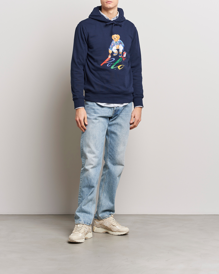 Herren | Pullover | Polo Ralph Lauren | Printed Bear Hoodie Cruise Navy