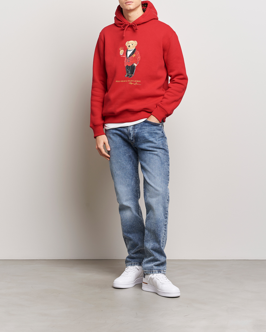 Herren | Pullover | Polo Ralph Lauren | Lunar New Year Bear Hoodie Red