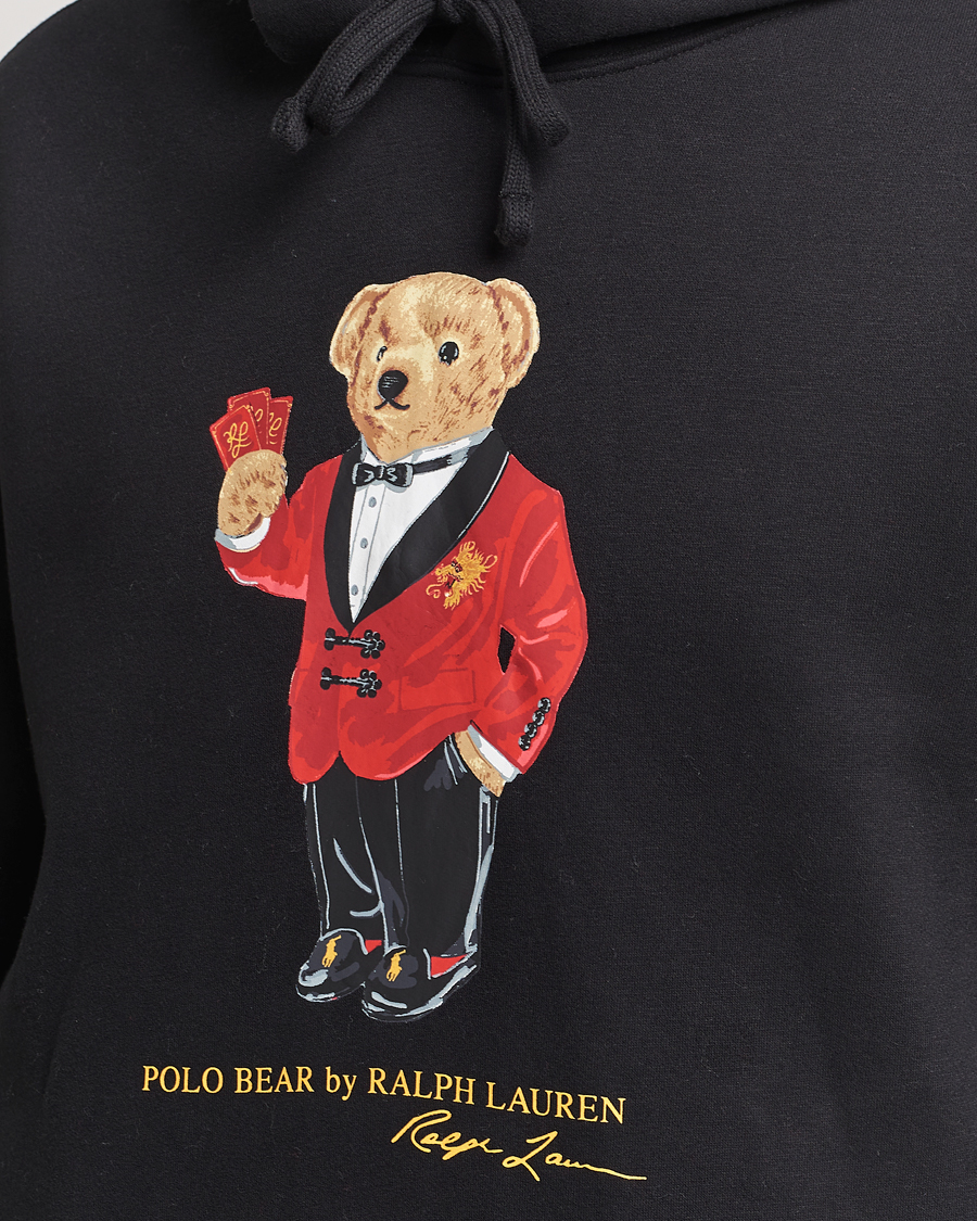 Herren | Pullover | Polo Ralph Lauren | Lunar New Year Bear Hoodie Black