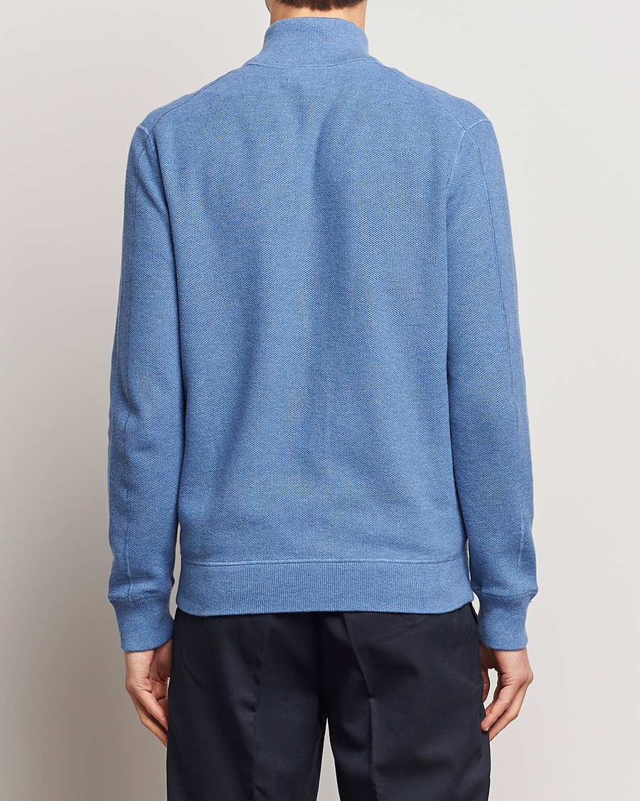 Herren | Pullover | Polo Ralph Lauren | Textured Full-Zip Blue Stone Heather