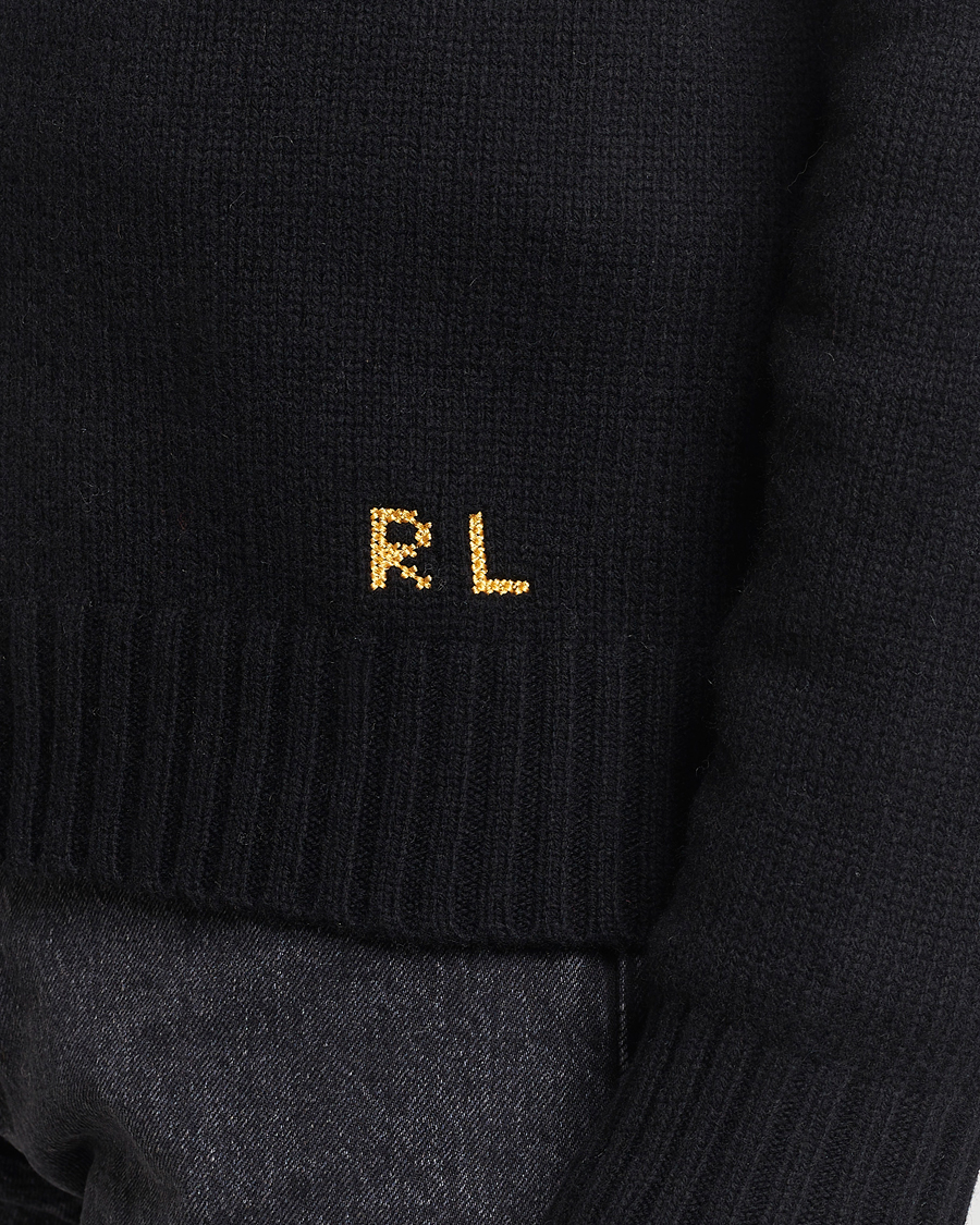Herren | Pullover | Polo Ralph Lauren | Lunar New Year Wool Knitted Bear Sweater Black