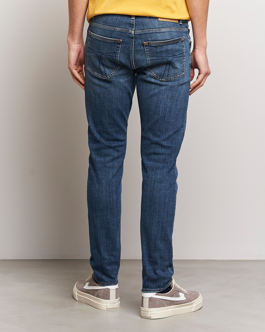 Herren | Jeans | Tiger of Sweden | Evolve Stretch Cotton Jeans Midnight Blue