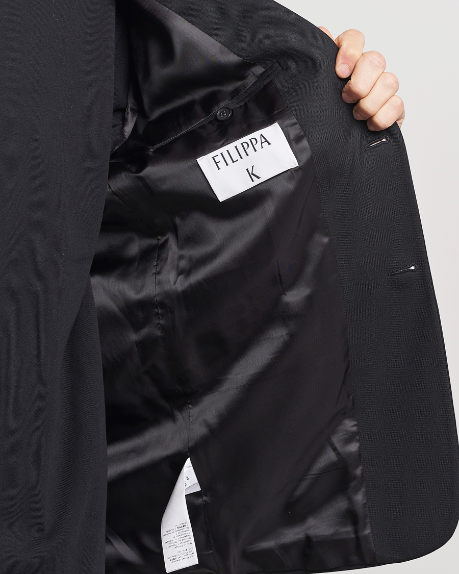 Herren | Sakkos | Filippa K | Classic Wool Blazer Black
