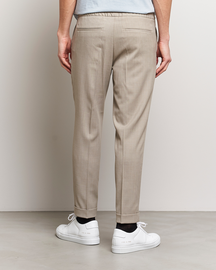 Herren | Hosen | Filippa K | Terry Cropped Trousers Light Khaki