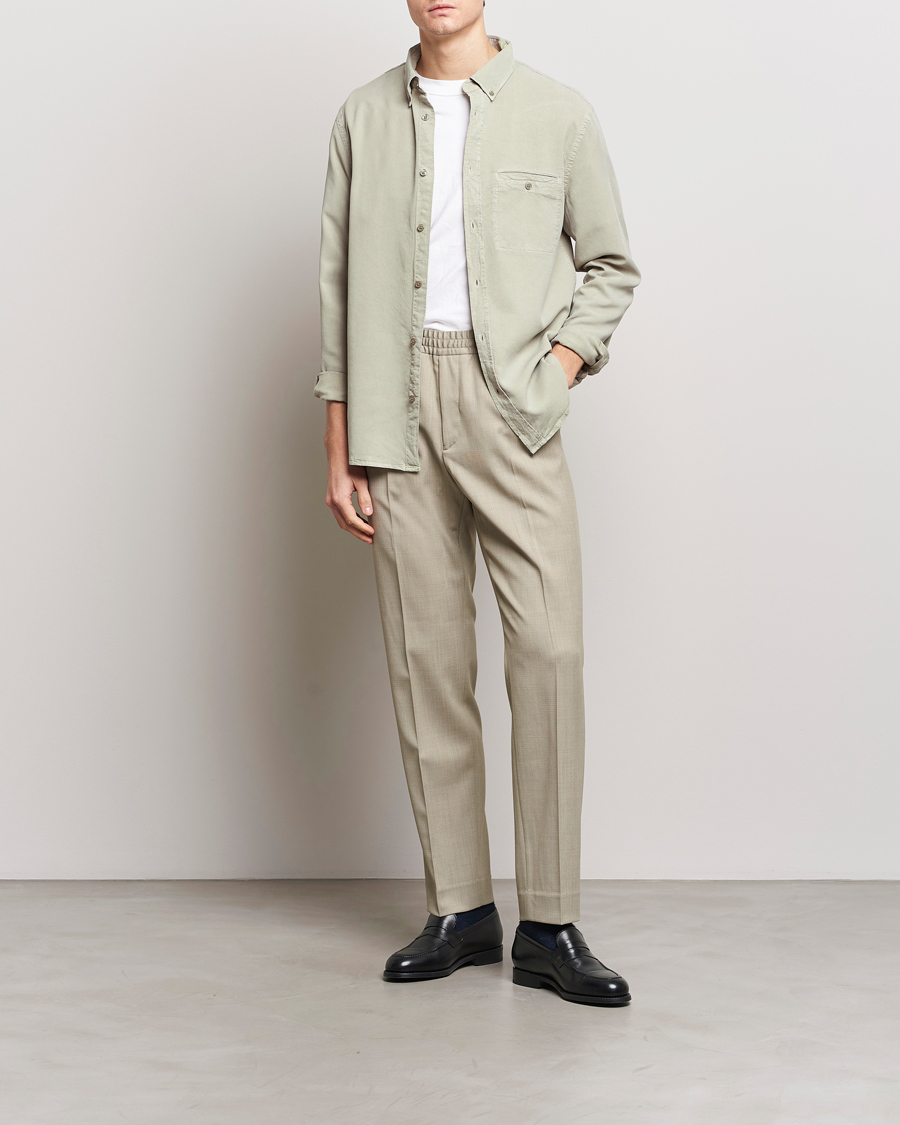 Herren | Hemden | Filippa K | Zachary Lyocell Shirt Light Sage