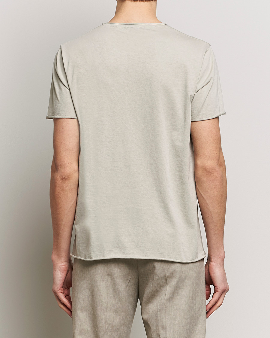 Herren | T-Shirts | Filippa K | Roll Neck Crew Neck T-Shirt Light Sage