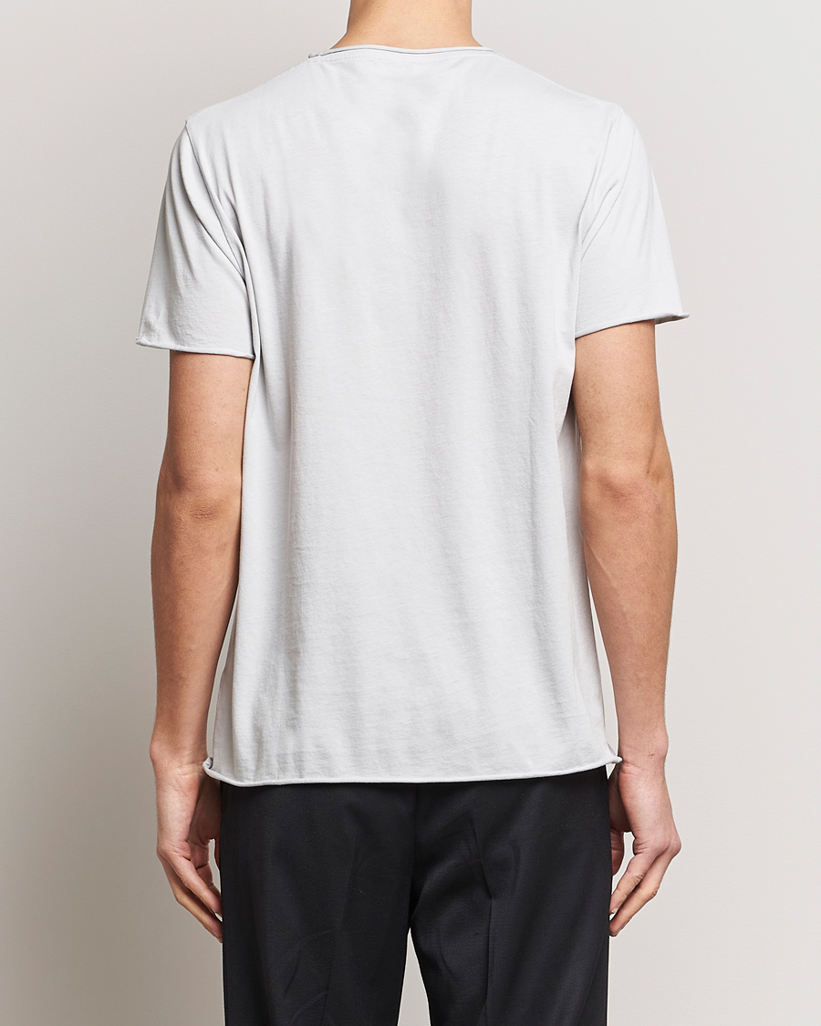 Herren | T-Shirts | Filippa K | Roll Neck Crew Neck T-Shirt Light Grey