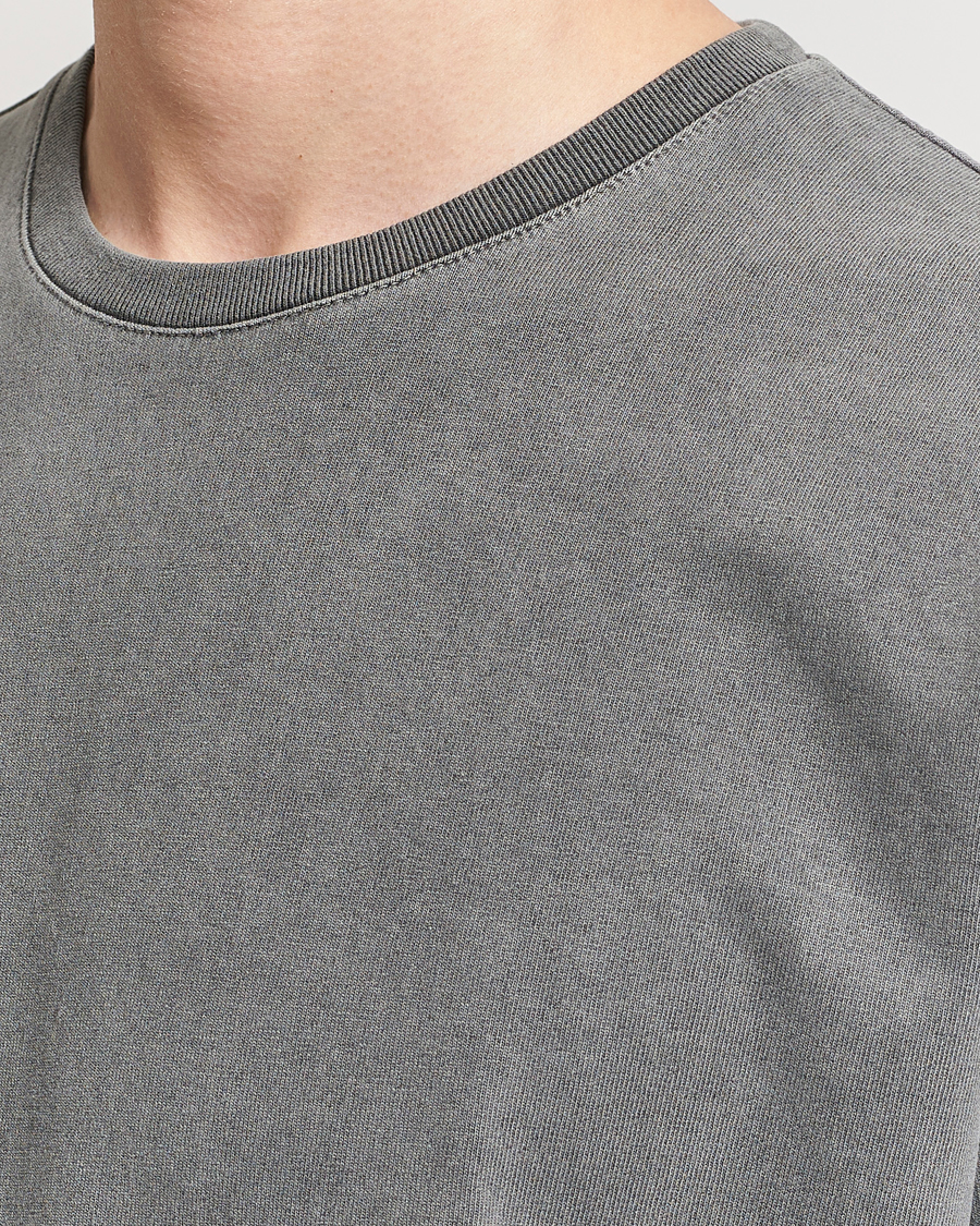 Herren | T-Shirts | Jeanerica | Marcel Heavy Crew Neck T-Shirt Washed Balck