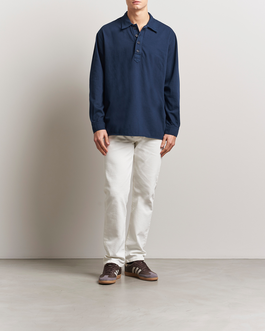 Herren | Hemden | Jeanerica | Lala Popover Shirt Dark Navy