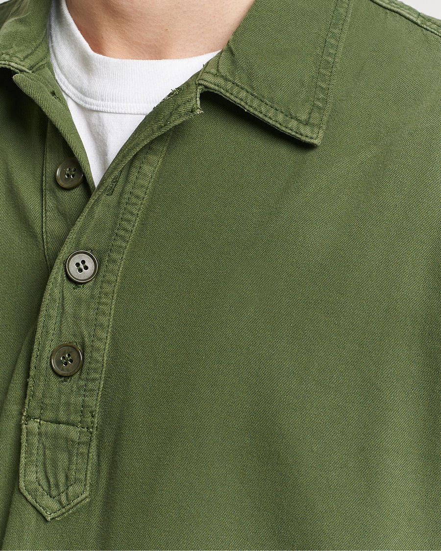 Herren | Hemden | Jeanerica | Lala Popover Shirt Green