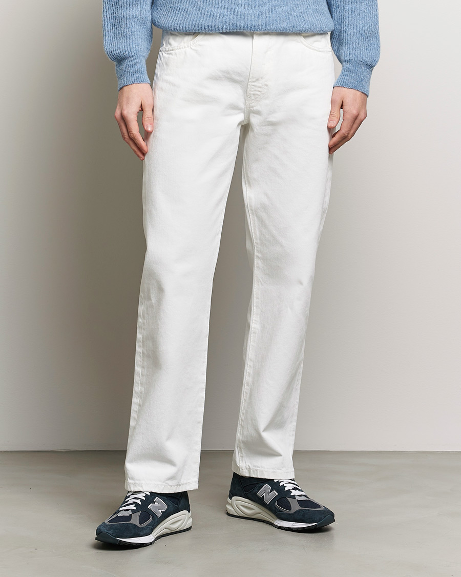 Herren | New Nordics | Jeanerica | SM010 Straight Jeans Natural White