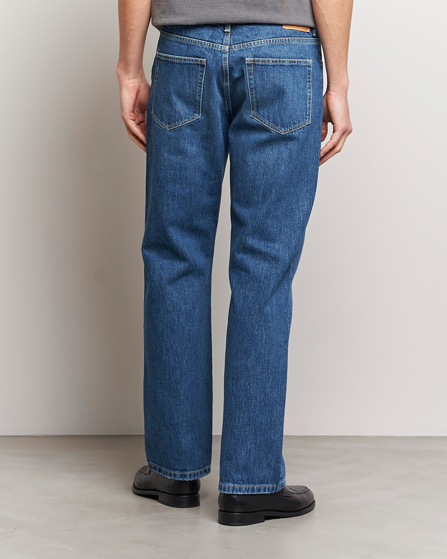 Herren | Jeans | Jeanerica | SM010 Straight Jeans Tom Mid Blue Wash