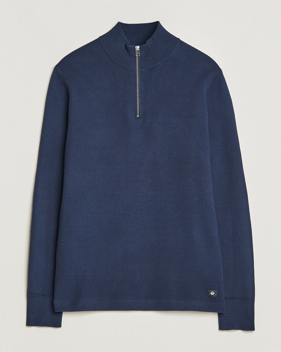 Herren | Pullover | Dockers | Half Zip Sweater Navy Blazer