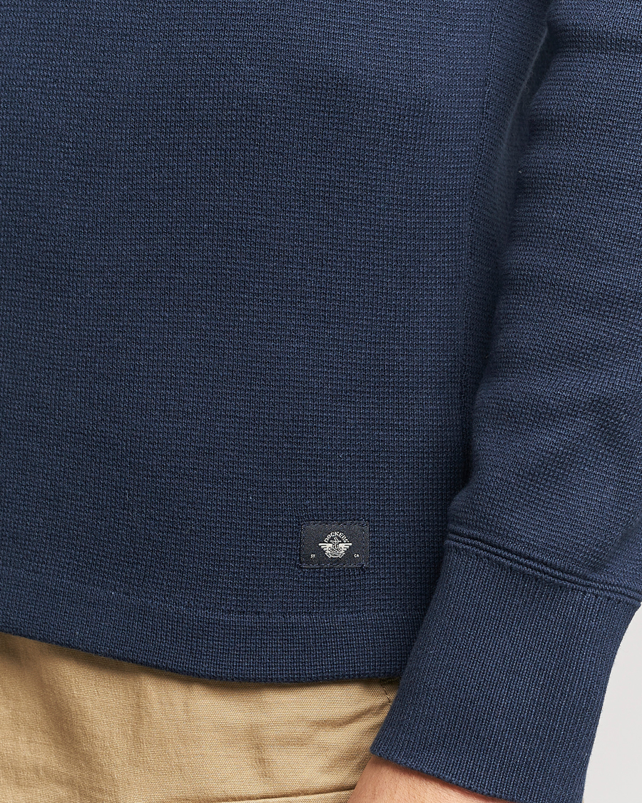 Herren | Pullover | Dockers | Half Zip Sweater Navy Blazer