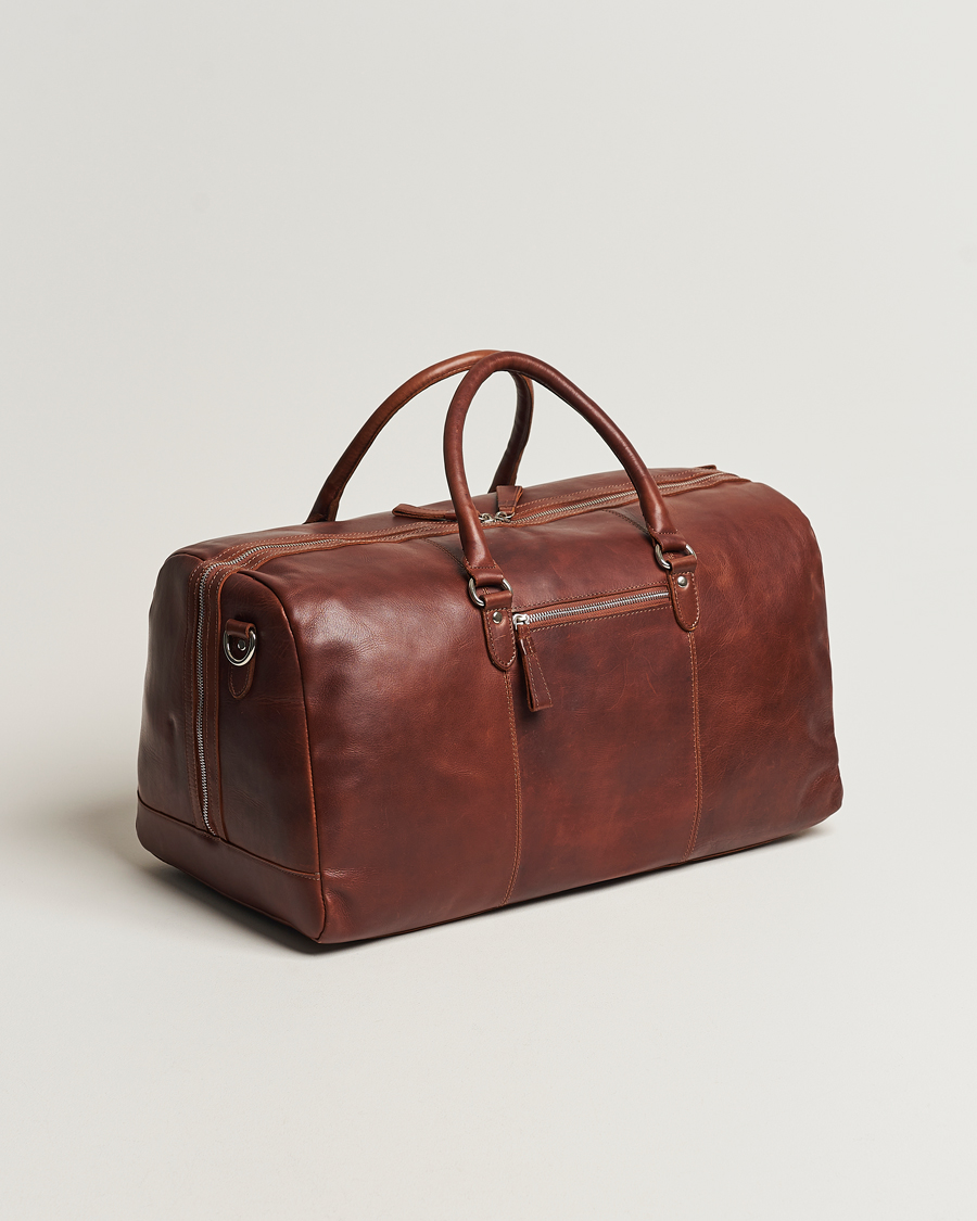 Herren | Loake 1880 Norfolk Leather Travel Bag Cedar | Loake 1880 | Norfolk Leather Travel Bag Cedar