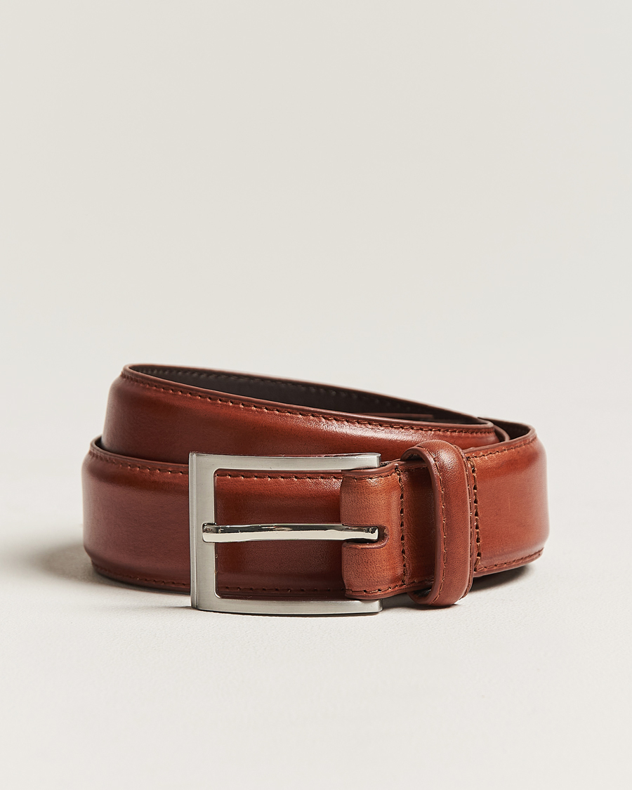 Herren | Gürtel | Loake Shoemakers | Philip Leather Belt Mahogany