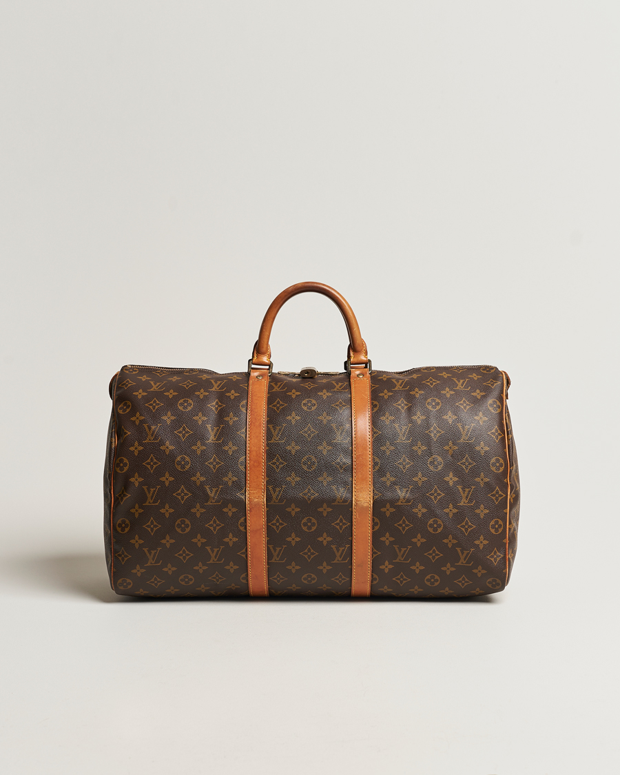 Herren | Louis Vuitton Pre-Owned Keepall 50 Bag Monogram | Louis Vuitton Pre-Owned | Keepall 50 Bag Monogram