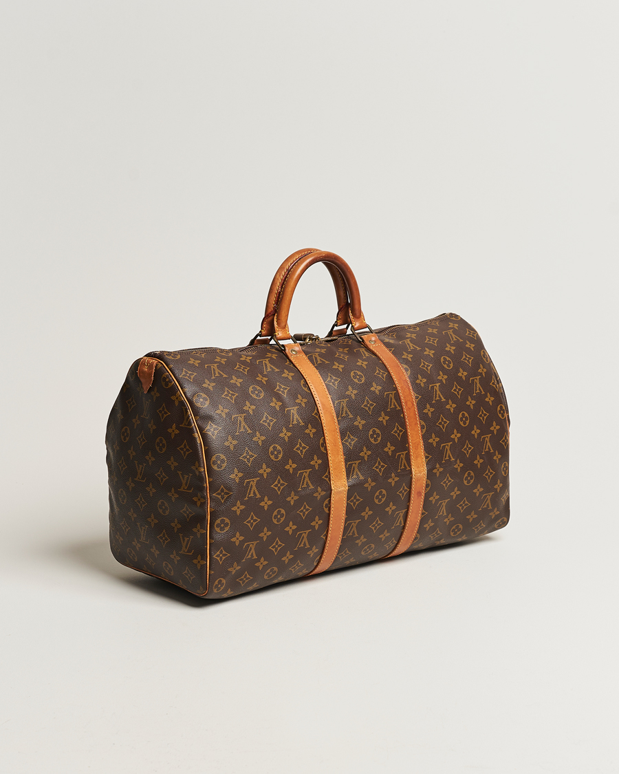 Herren | Louis Vuitton Pre-Owned Keepall 50 Bag Monogram | Louis Vuitton Pre-Owned | Keepall 50 Bag Monogram