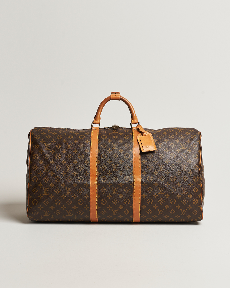 Herren | Louis Vuitton Pre-Owned Keepall 60 Bag Monogram | Louis Vuitton Pre-Owned | Keepall 60 Bag Monogram