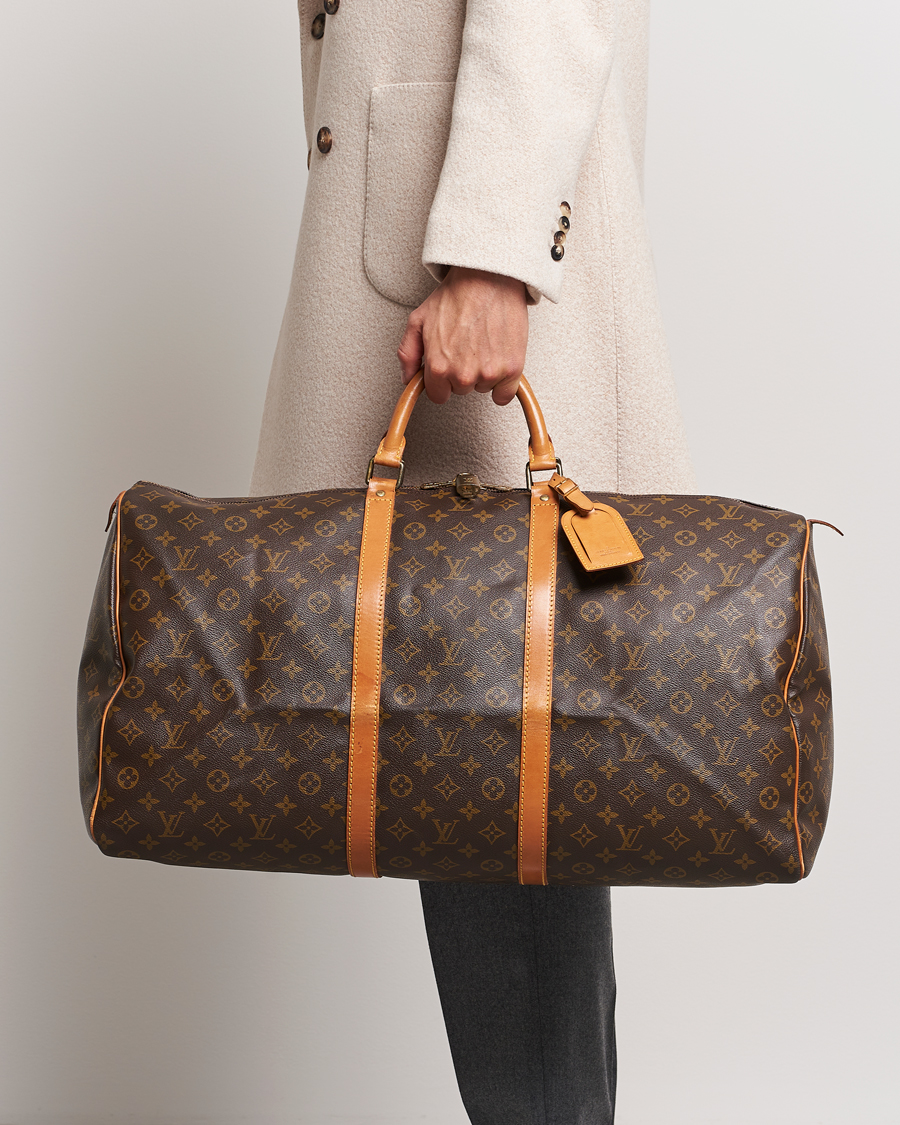 Herren | Louis Vuitton Pre-Owned Keepall 60 Bag Monogram | Louis Vuitton Pre-Owned | Keepall 60 Bag Monogram