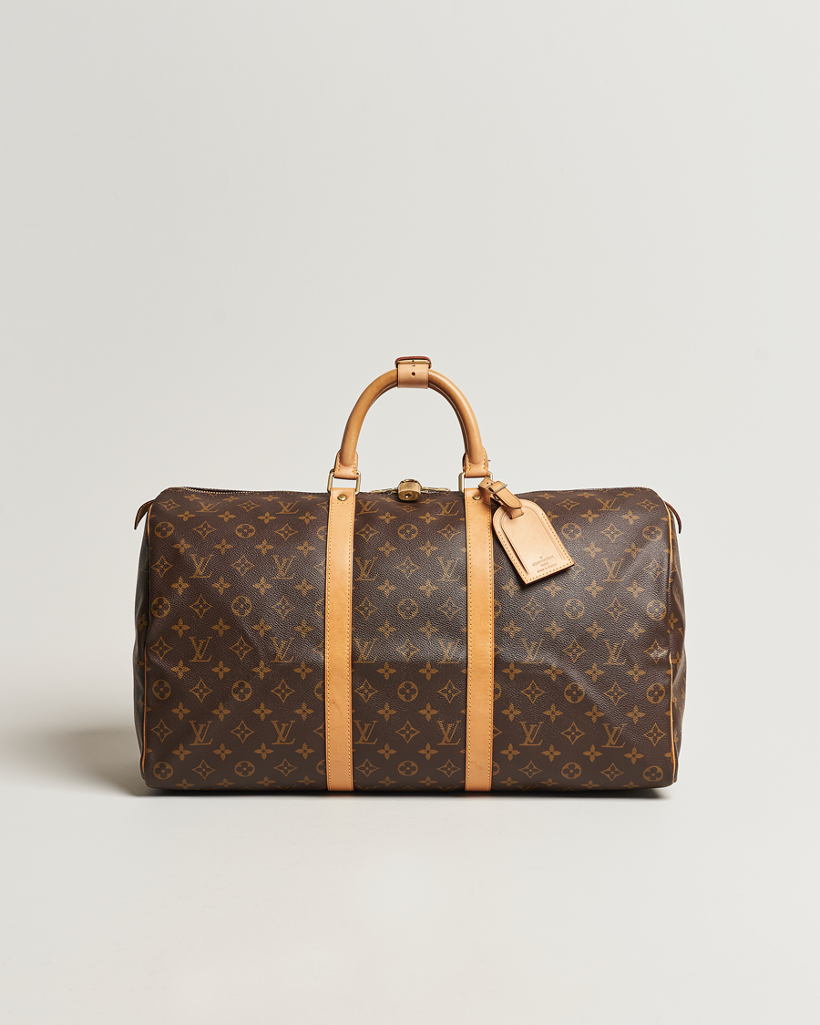 Herren | Louis Vuitton Pre-Owned Keepall 50 Bag Monogram | Louis Vuitton Pre-Owned | Keepall 50 Bag Monogram