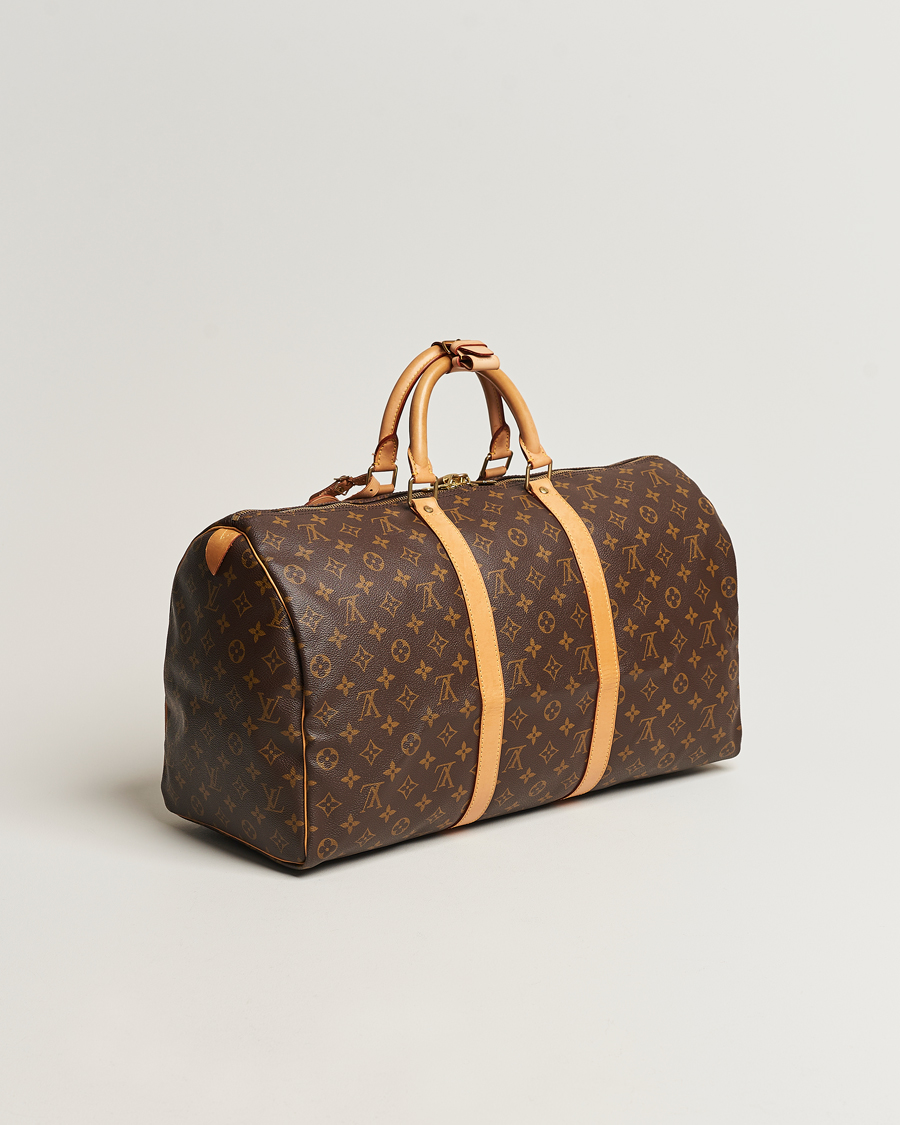 Herren | Louis Vuitton Pre-Owned Keepall 50 Bag Monogram | Louis Vuitton Pre-Owned | Keepall 50 Bag Monogram
