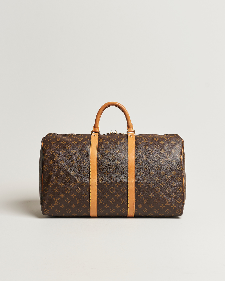 Herren | Louis Vuitton Pre-Owned Keepall 50 Bag Monogram | Louis Vuitton Pre-Owned | Keepall 50 Bag Monogram