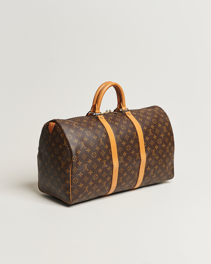 Herren | Louis Vuitton Pre-Owned Keepall 50 Bag Monogram | Louis Vuitton Pre-Owned | Keepall 50 Bag Monogram