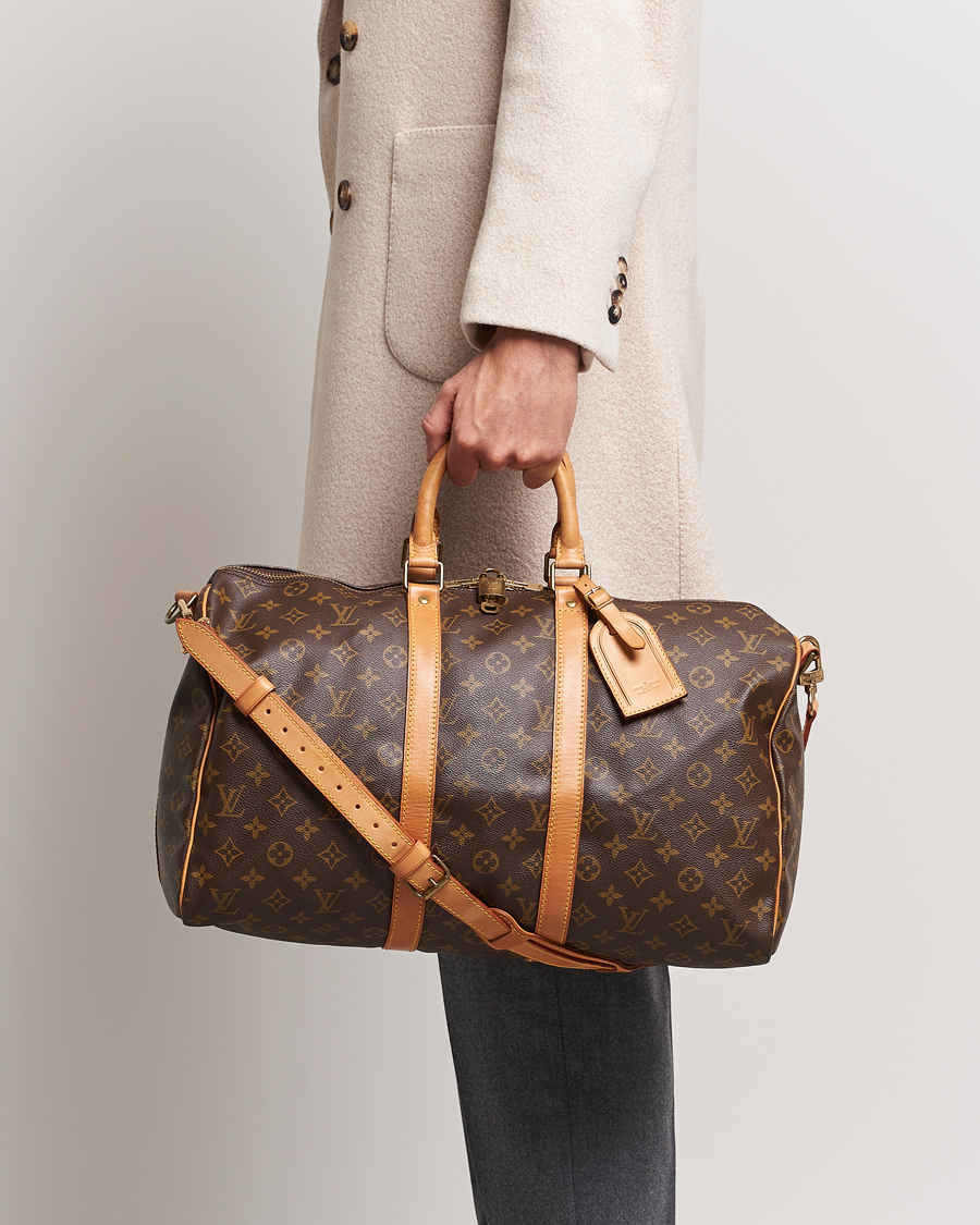 Herren | Louis Vuitton Pre-Owned Keepall Bandoulière 45 Monogram | Louis Vuitton Pre-Owned | Keepall Bandoulière 45 Monogram