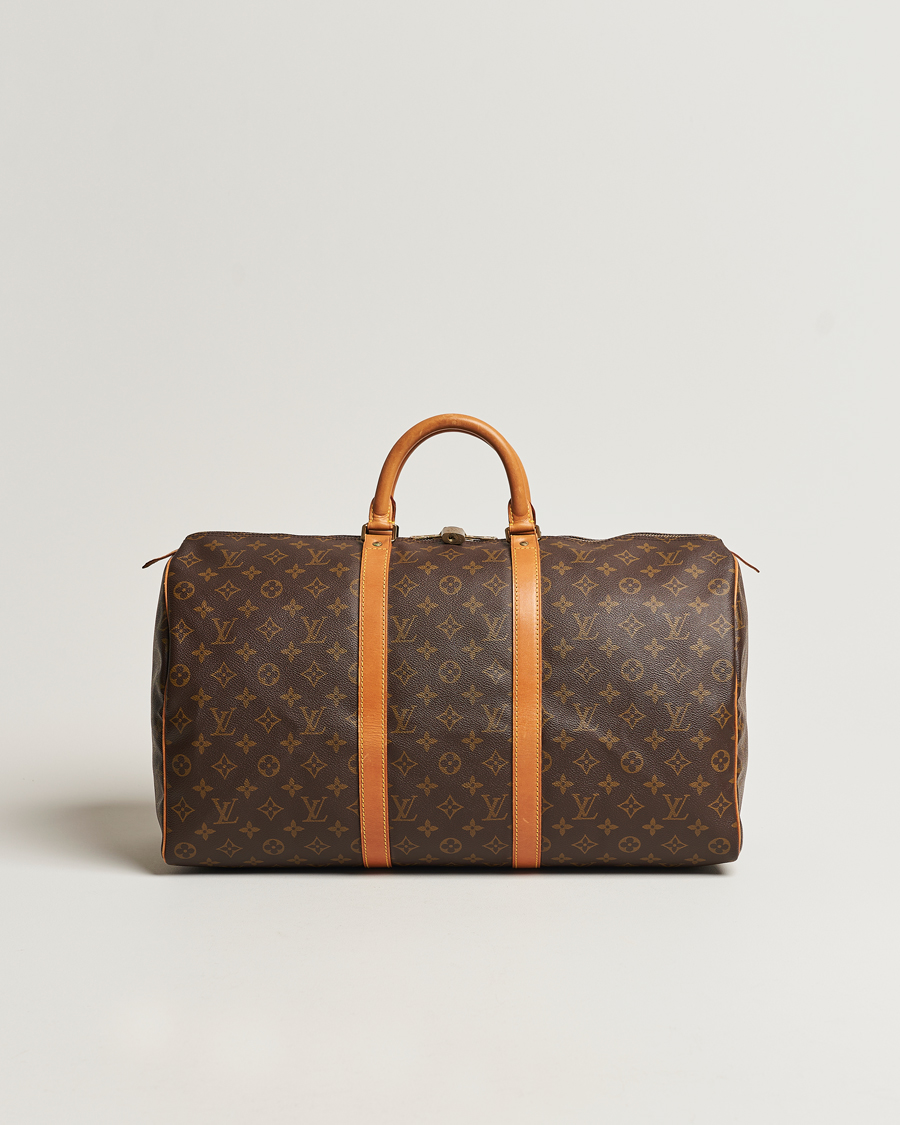 Herren | Louis Vuitton Pre-Owned Keepall 50 Bag Monogram | Louis Vuitton Pre-Owned | Keepall 50 Bag Monogram